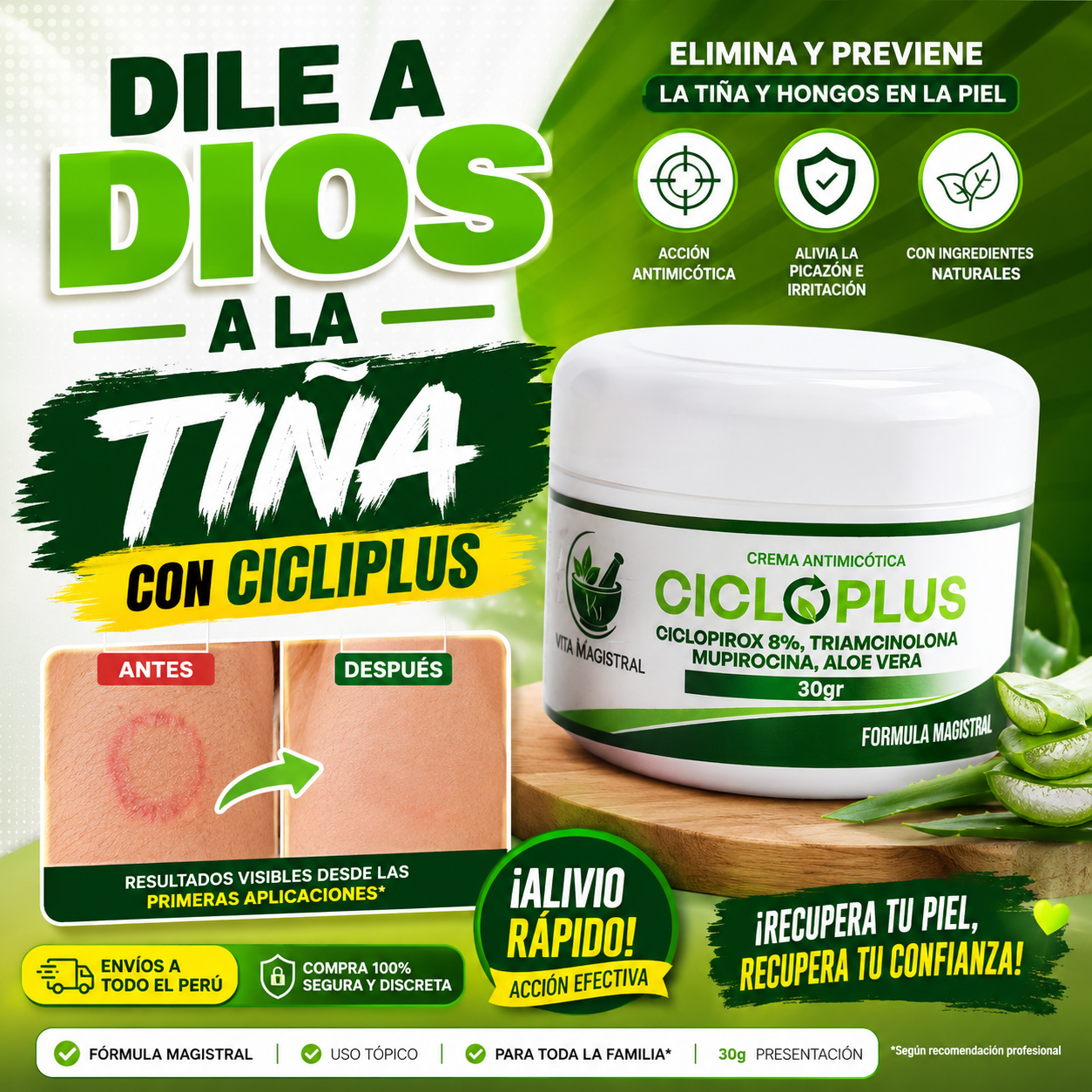 CICLOPLUS - Crema antimicotica